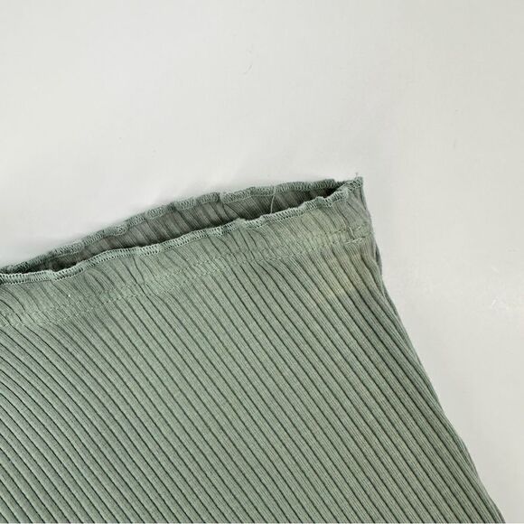 superdown Sandra One Shoulder Top Sage Green Size XS - Picture 12 of 13